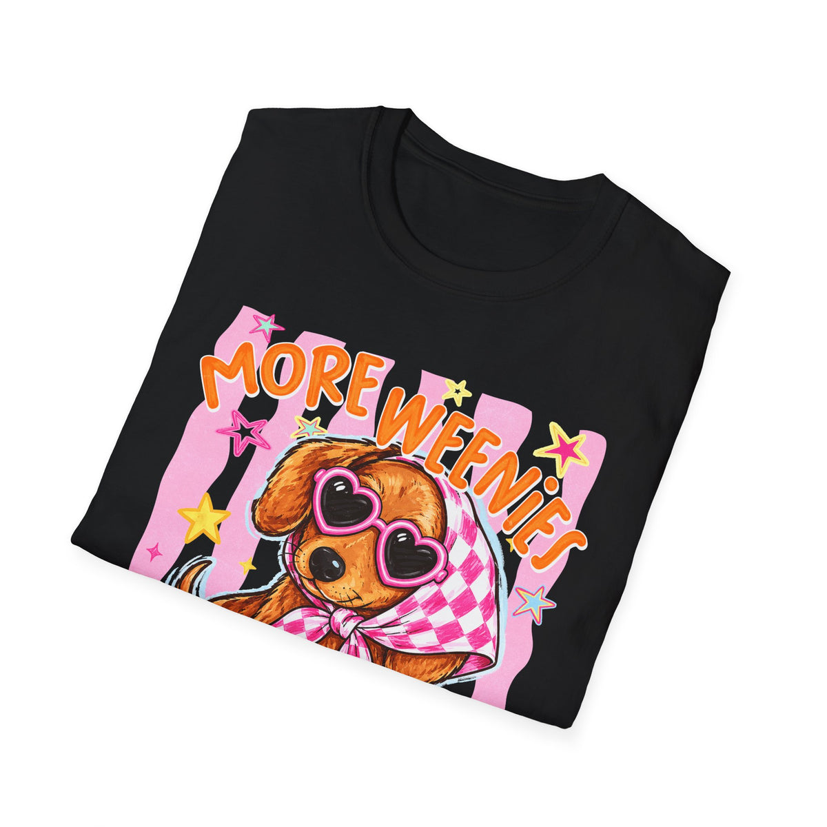 More Weenies Less Meanies Dachshund T-Shirt