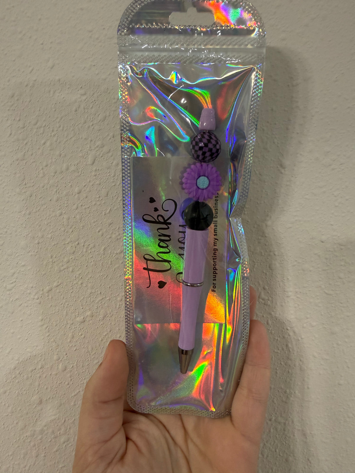 Purple Flower pen