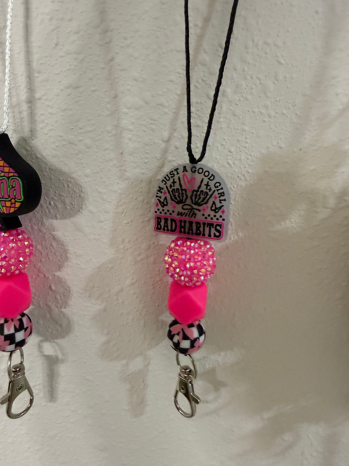 Bad habits freshie hanger
