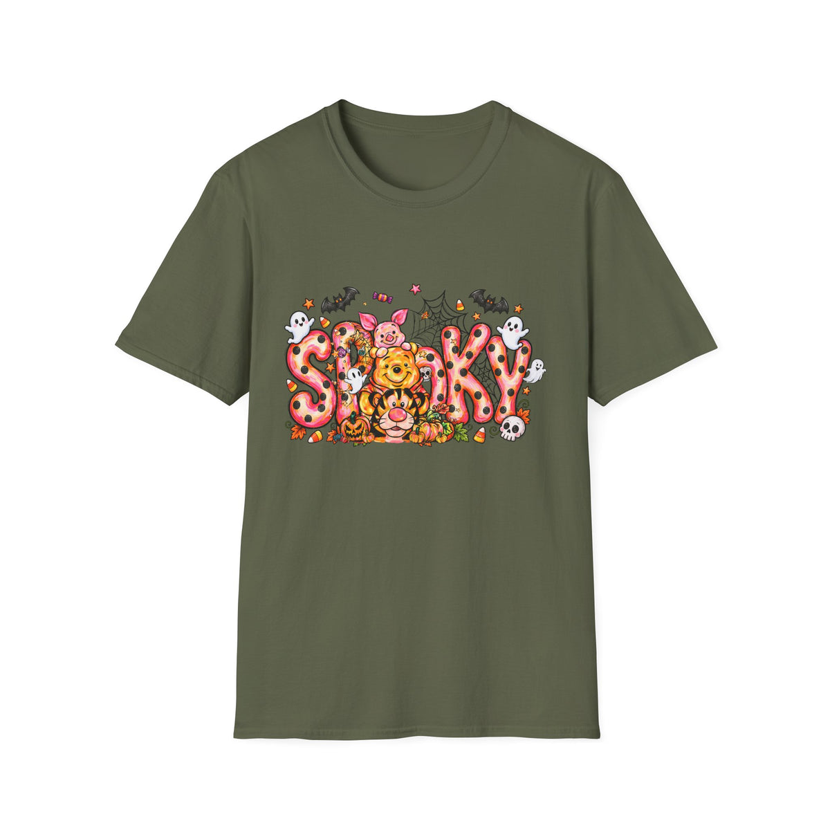 Spooky Pumpkin Patch T-Shirt – Cute Halloween Fall Graphic Tee
