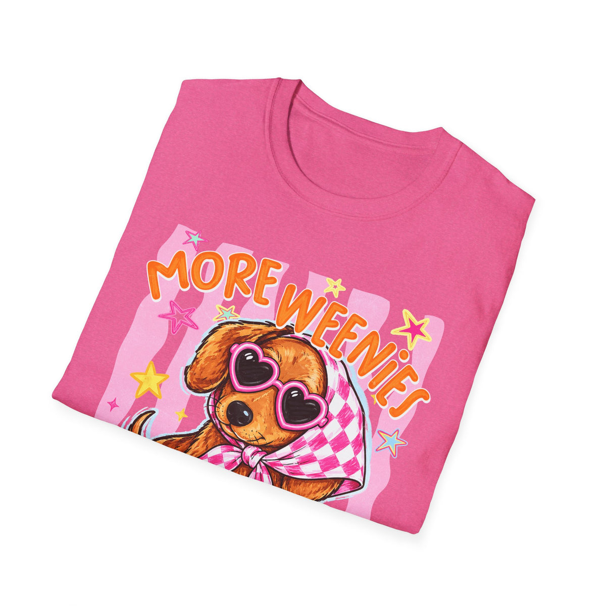 More Weenies Less Meanies Dachshund T-Shirt