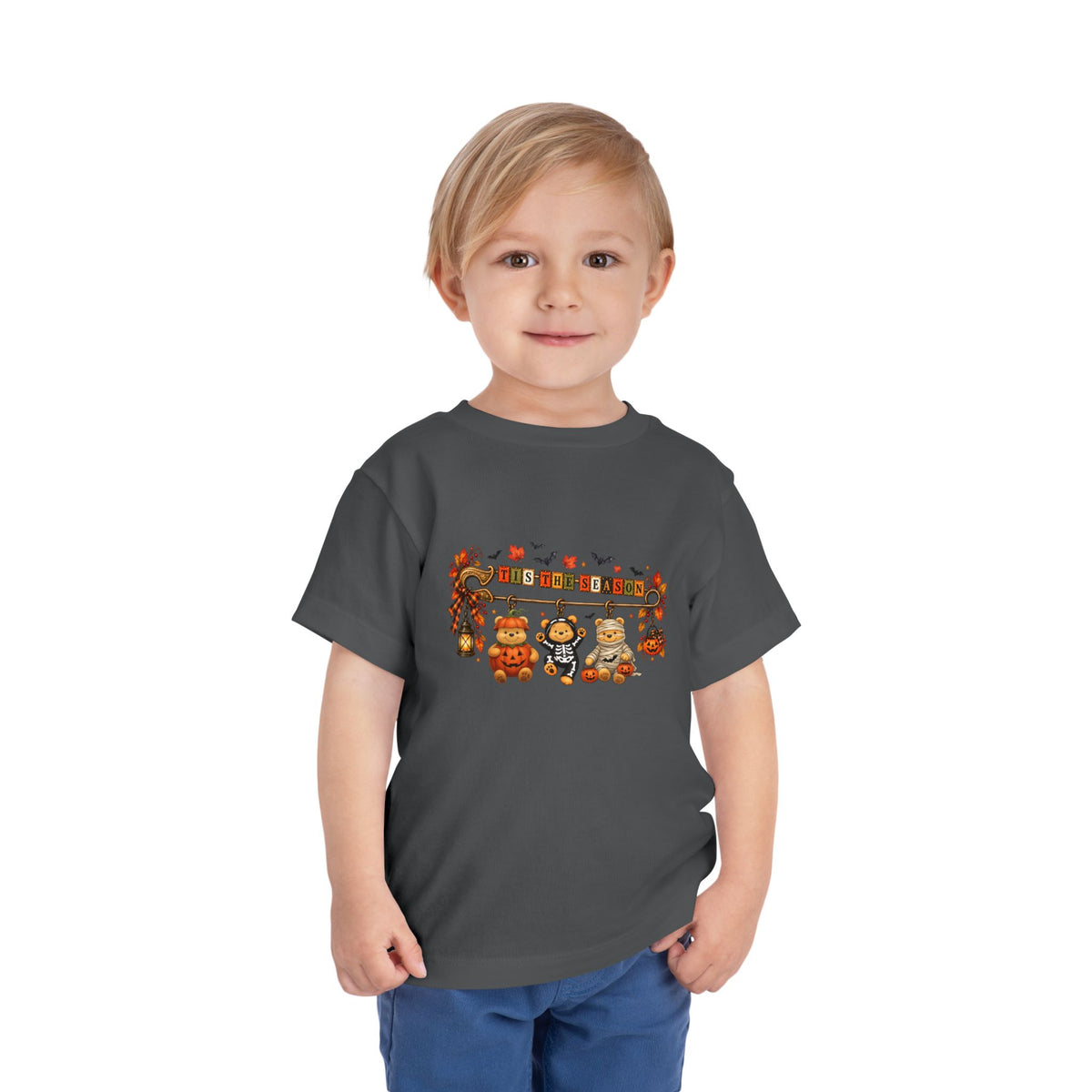 Toddler Tee — 'Bless This Little One' Fall Harvest Animals