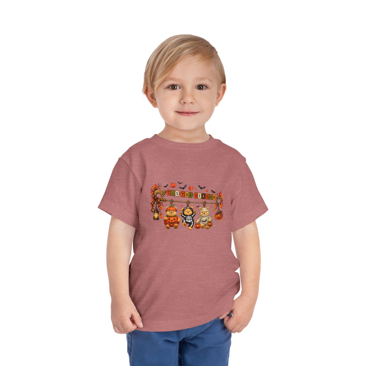 Toddler Tee — 'Bless This Little One' Fall Harvest Animals