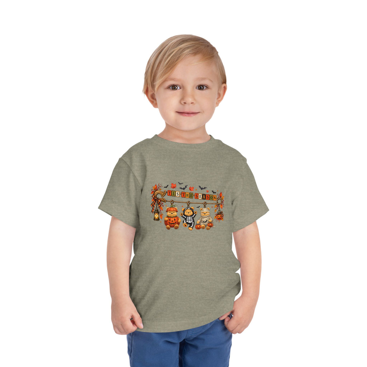 Toddler Tee — 'Bless This Little One' Fall Harvest Animals
