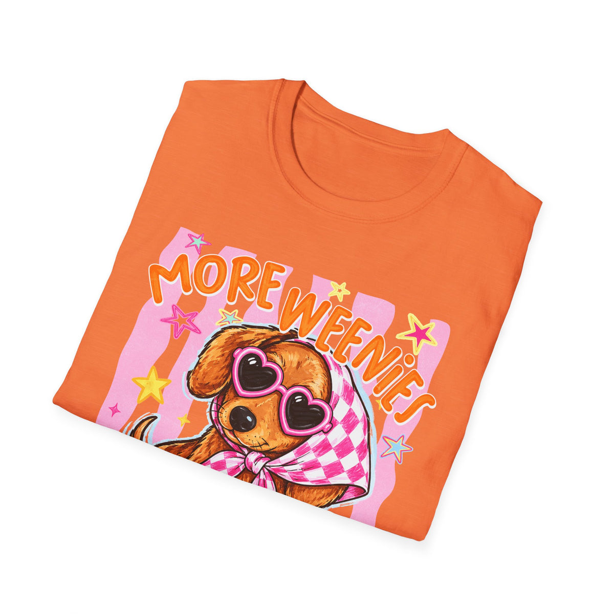 More Weenies Less Meanies Dachshund T-Shirt