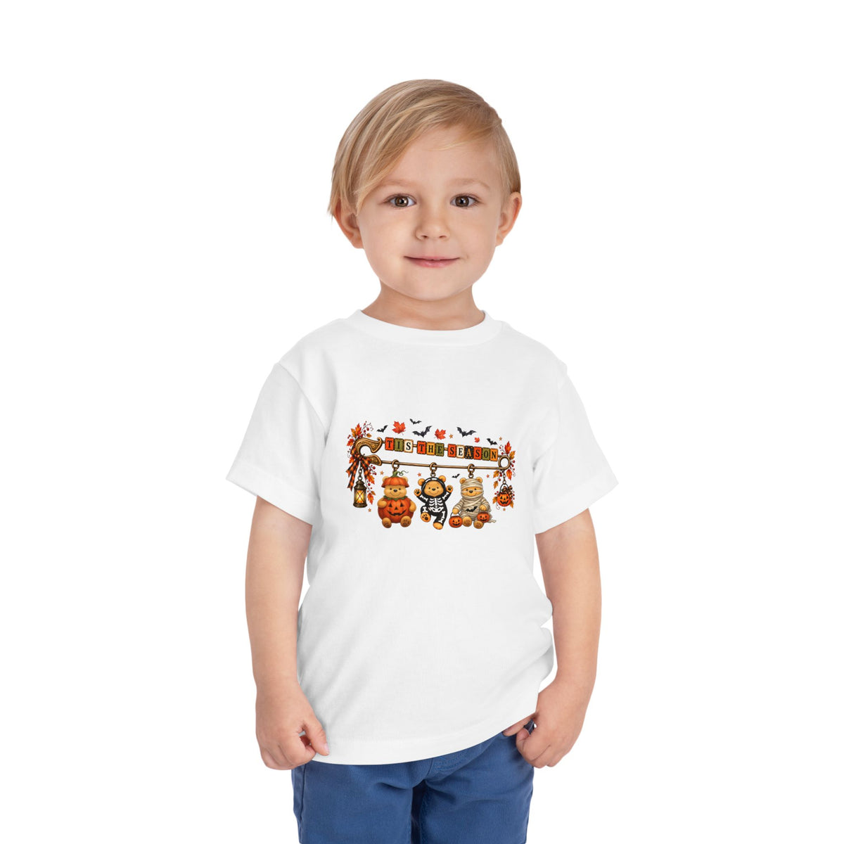 Toddler Tee — 'Bless This Little One' Fall Harvest Animals