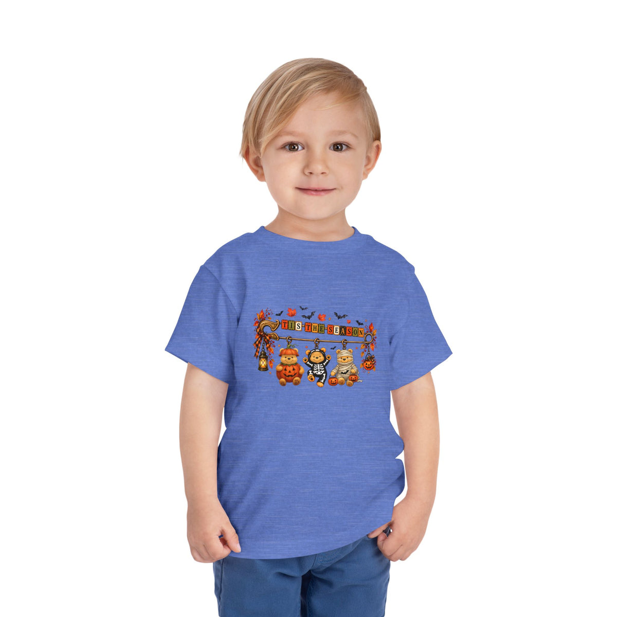 Toddler Tee — 'Bless This Little One' Fall Harvest Animals