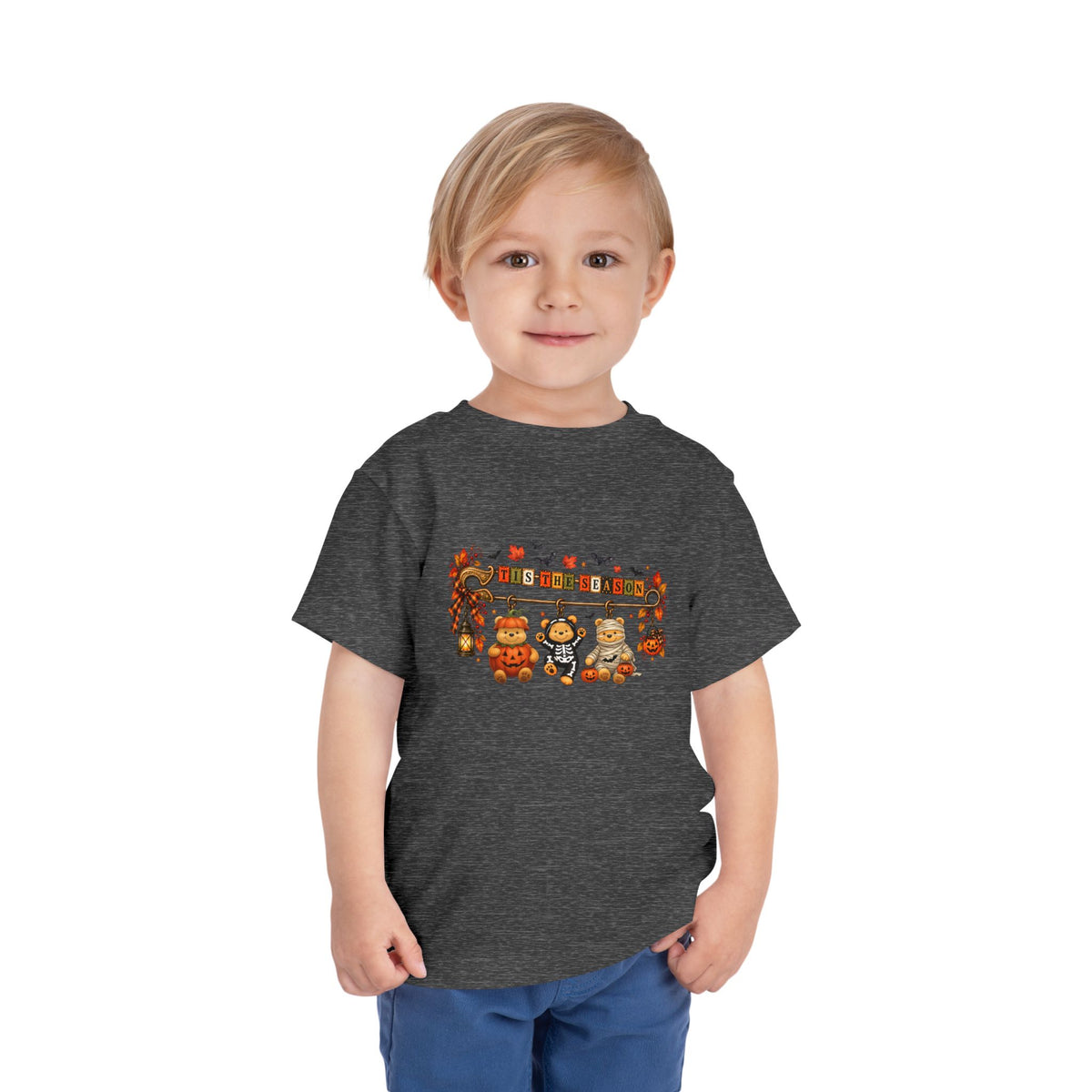 Toddler Tee — 'Bless This Little One' Fall Harvest Animals
