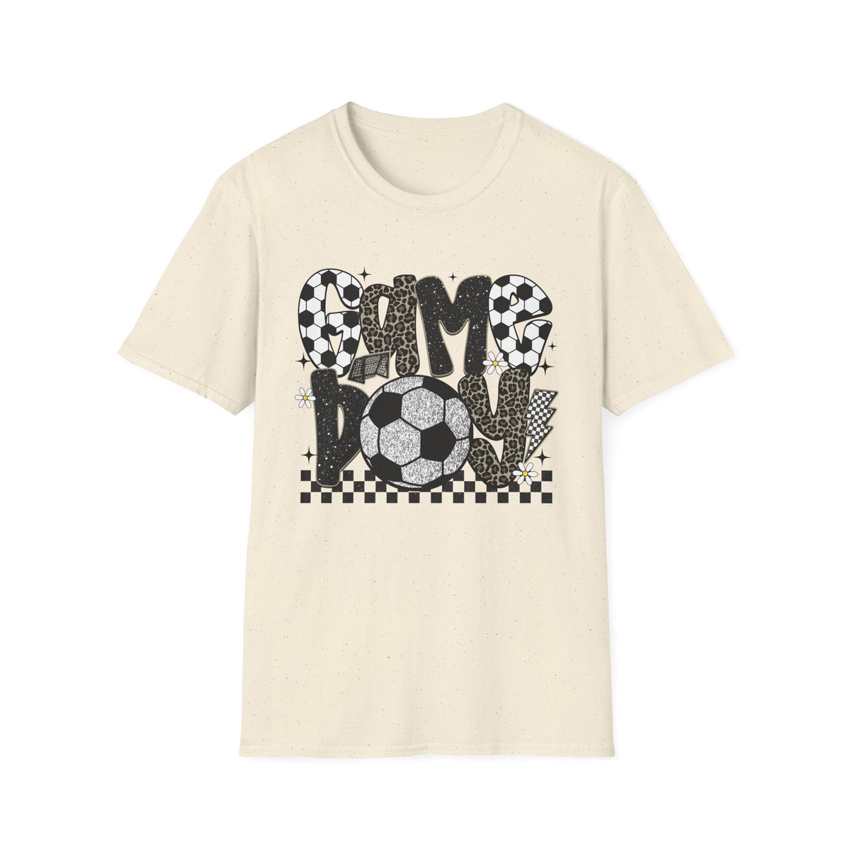 Soccer Mom T-Shirt — Retro Black & White Soccer Graphic Tee
