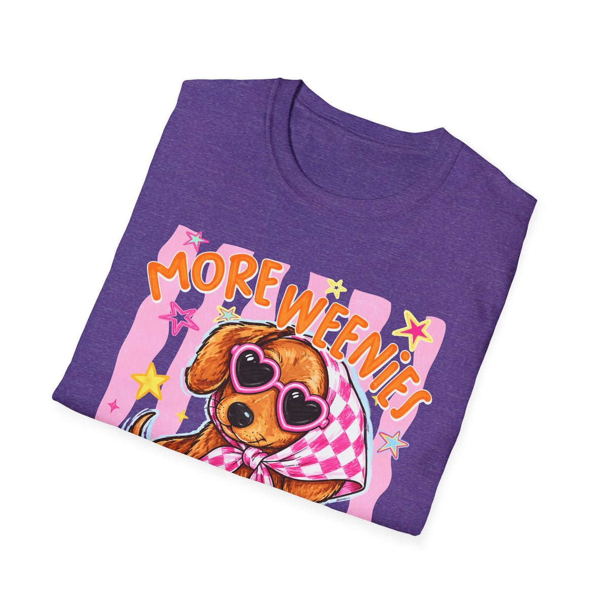 More Weenies Less Meanies Dachshund T-Shirt
