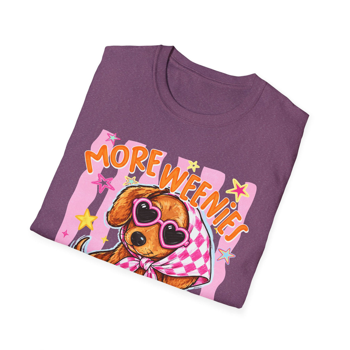 More Weenies Less Meanies Dachshund T-Shirt