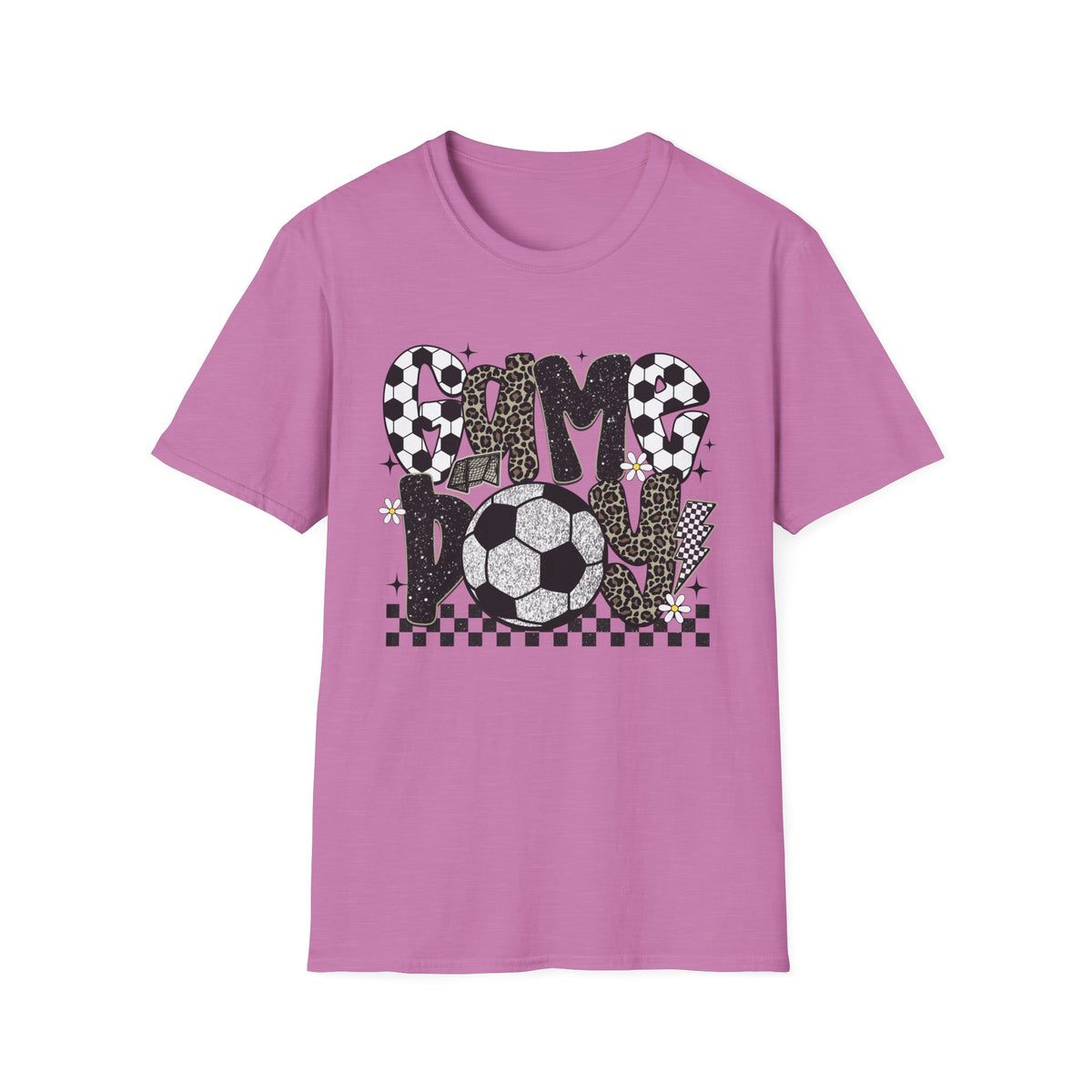Soccer Mom T-Shirt — Retro Black & White Soccer Graphic Tee