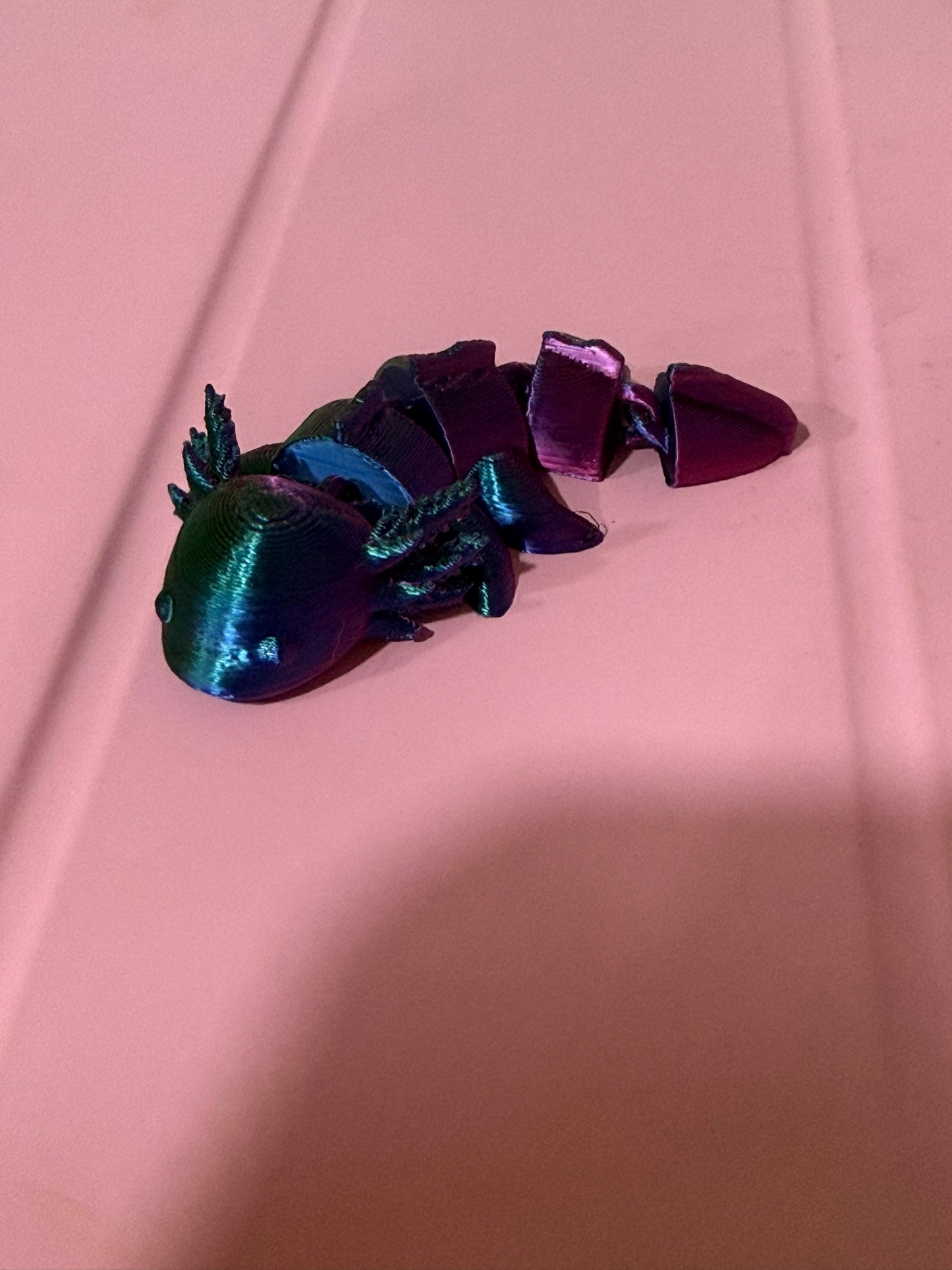 3D Printed Mini Axolotl