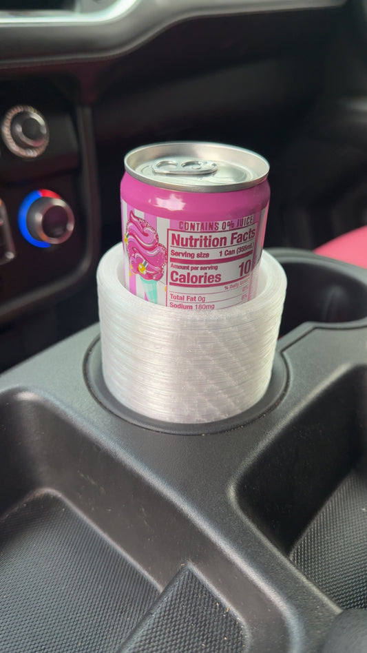 3D Printed Slim Can Cup Holder Adapter – Pick Your Color