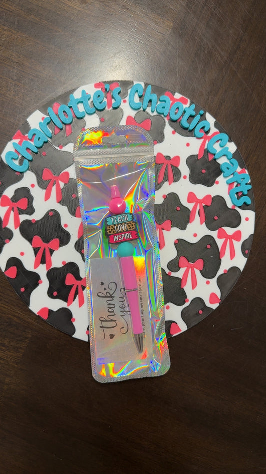 Teacher Beadable Pen