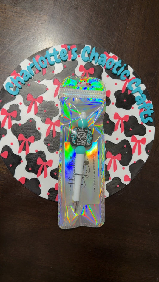 Angel Wings Beadable Pen