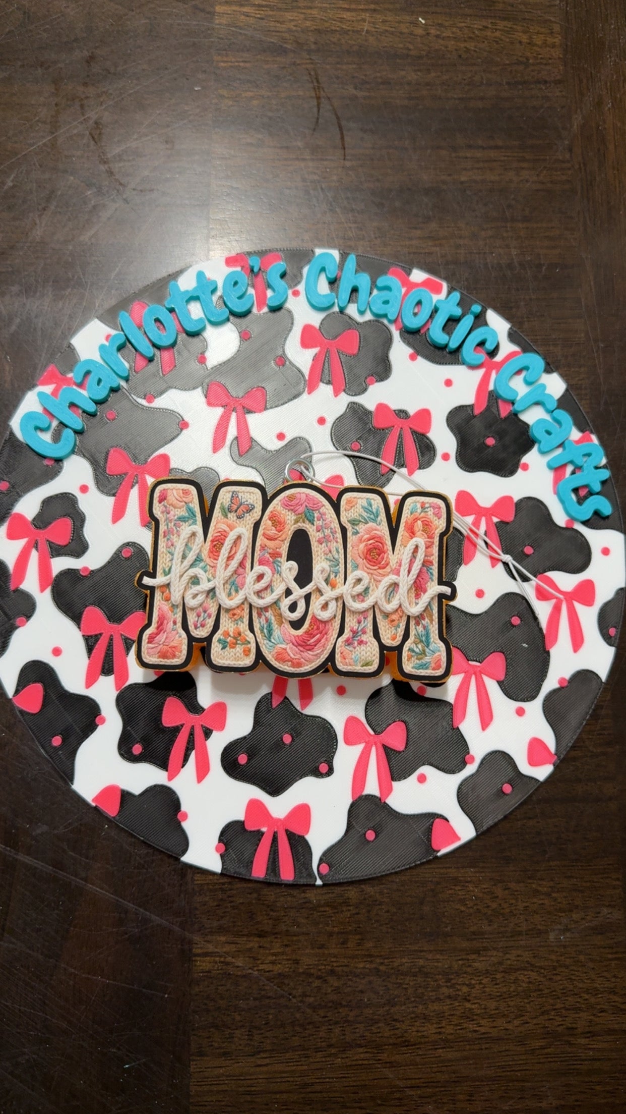 Blessed Mom Car Freshie