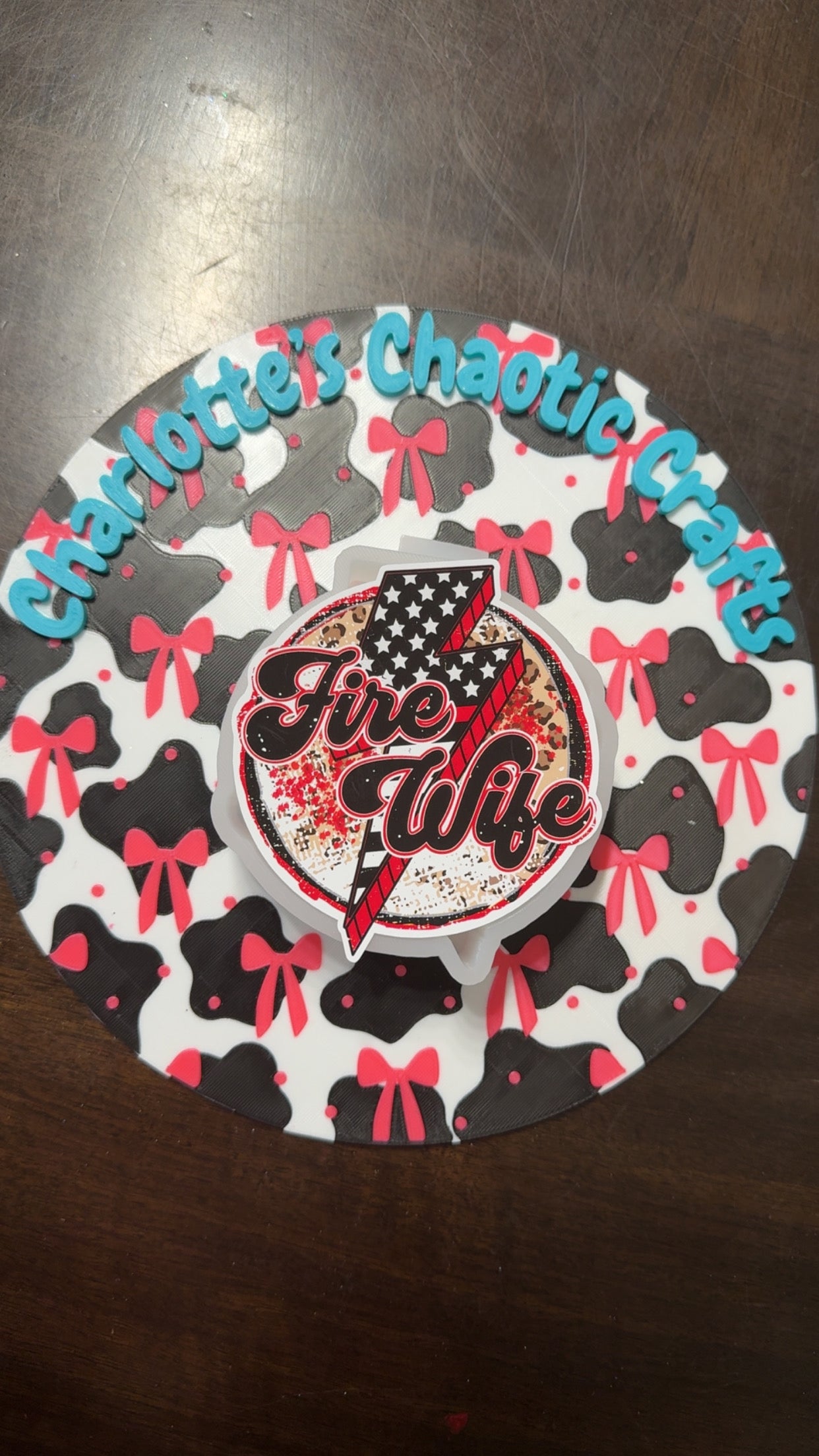 Fire Wife Car Freshie